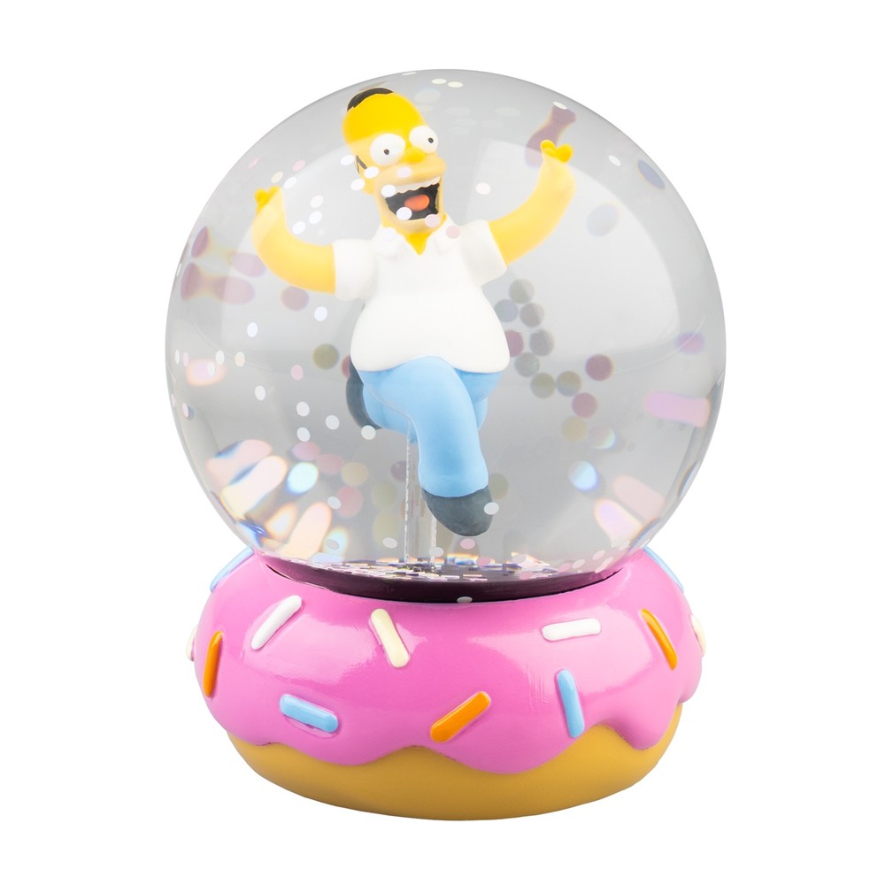Grupo Erik The Simpsons - Homer Simpson Doughnut Snow Globe Figurine - Multicolours